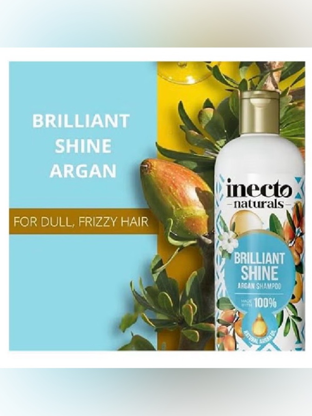 Brilliant Shine Argan Shampoo - Blue